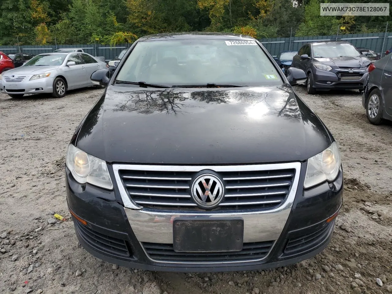 WVWAK73C78E128067 2008 Volkswagen Passat Komfort