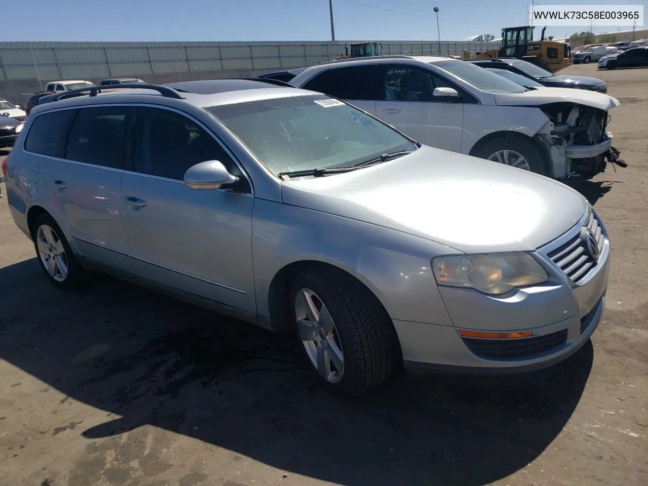 WVWLK73C58E003965 2008 Volkswagen Passat Wagon Komfort