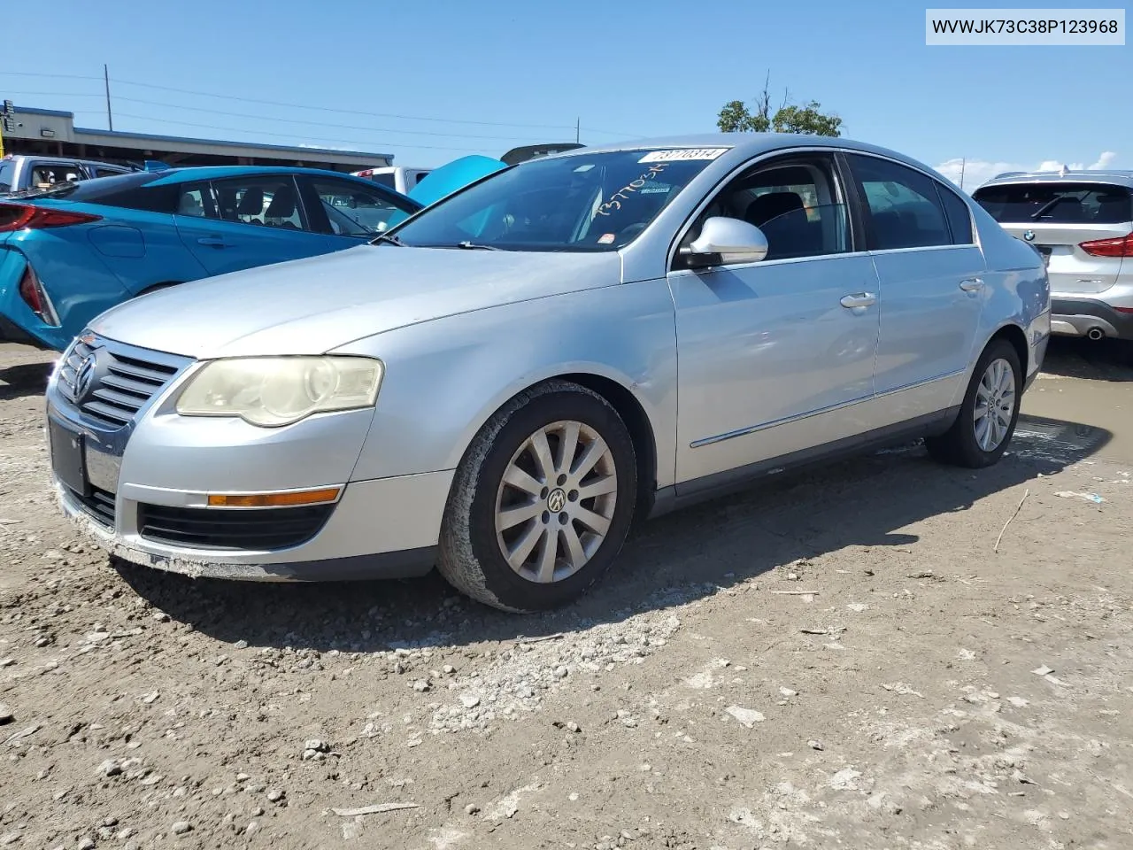 WVWJK73C38P123968 2008 Volkswagen Passat Turbo