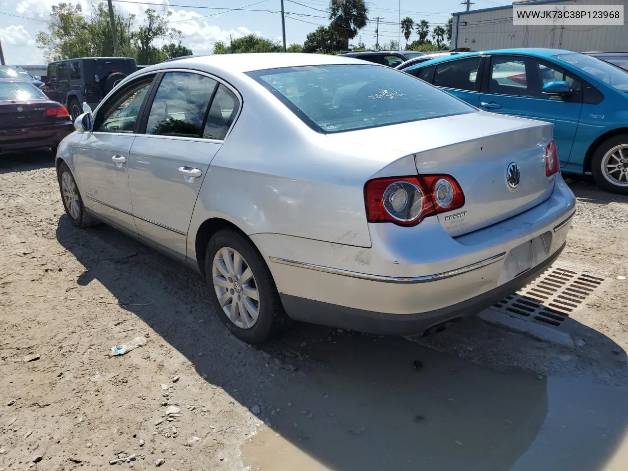 2008 Volkswagen Passat Turbo VIN: WVWJK73C38P123968 Lot: 73770314