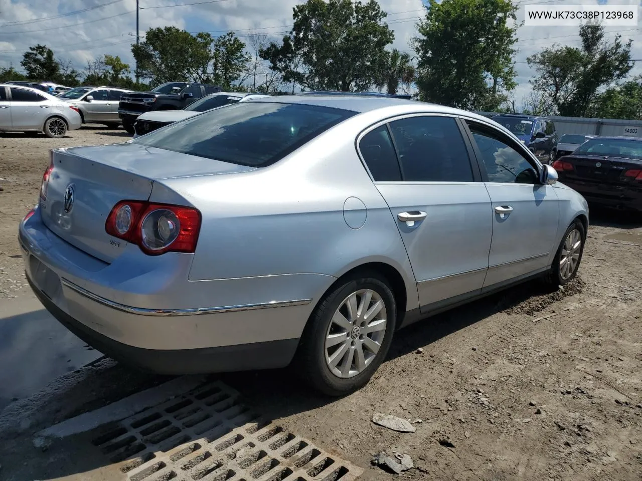 2008 Volkswagen Passat Turbo VIN: WVWJK73C38P123968 Lot: 73770314