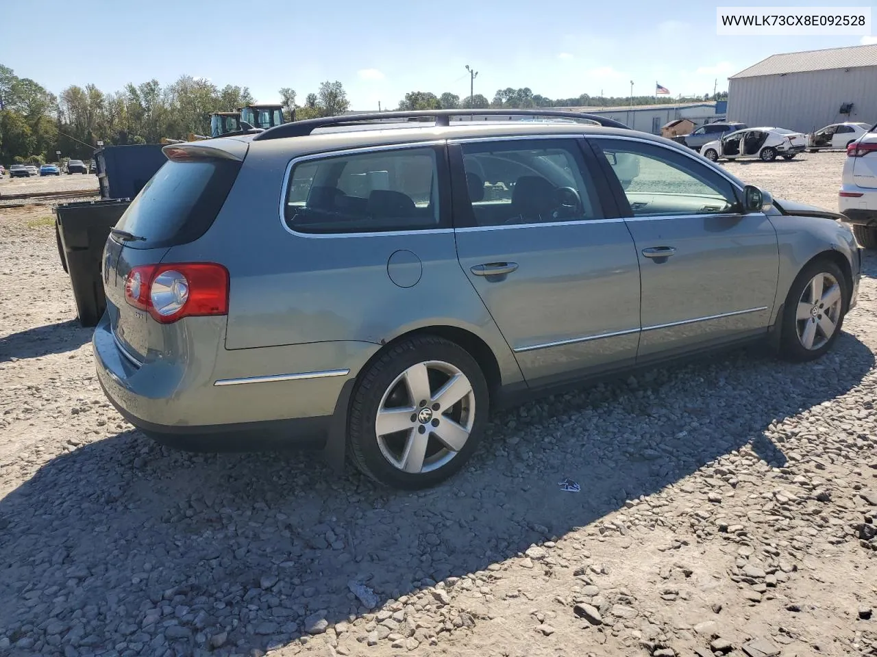 2008 Volkswagen Passat Wagon Komfort VIN: WVWLK73CX8E092528 Lot: 74114304