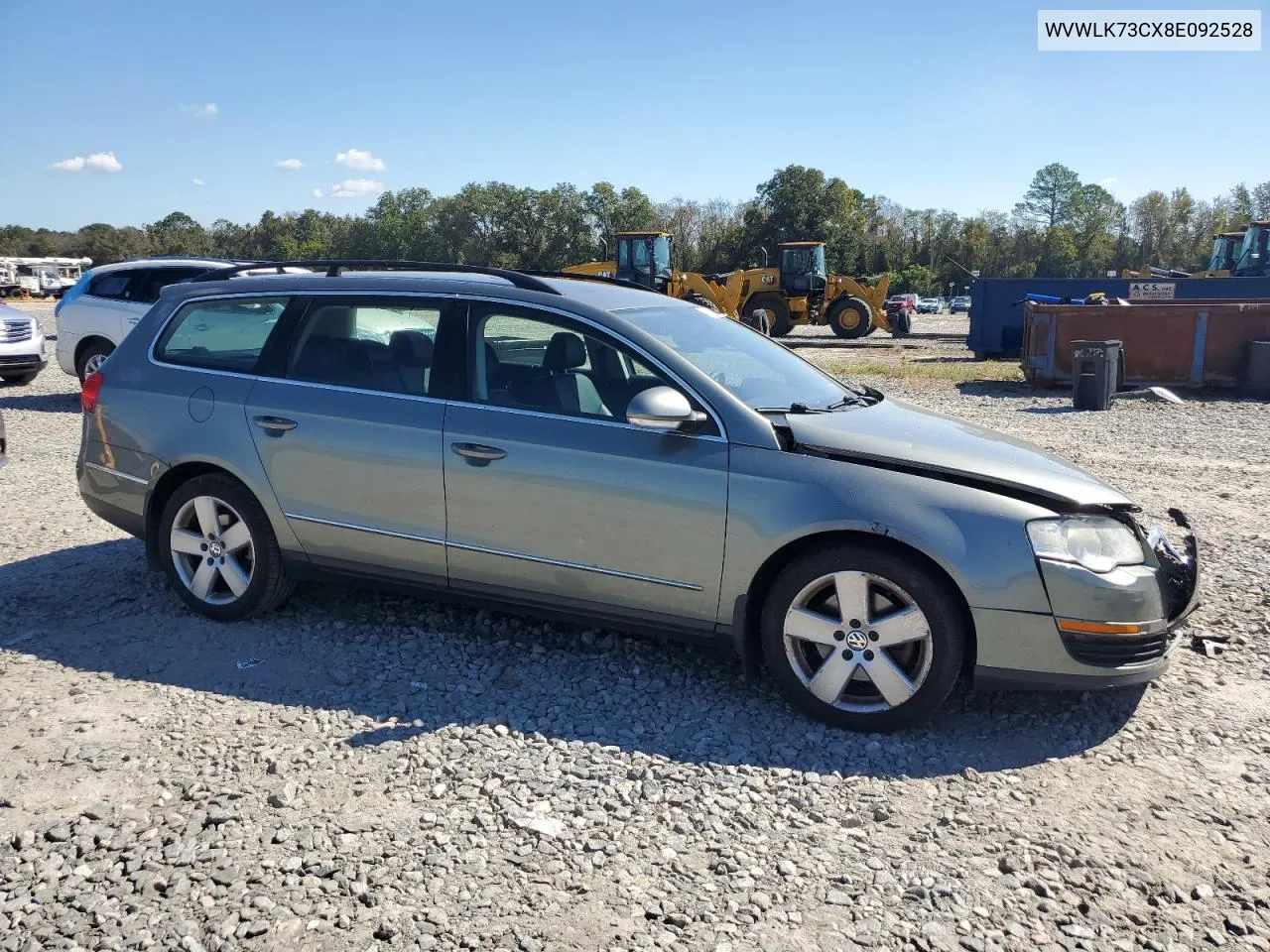 2008 Volkswagen Passat Wagon Komfort VIN: WVWLK73CX8E092528 Lot: 74114304