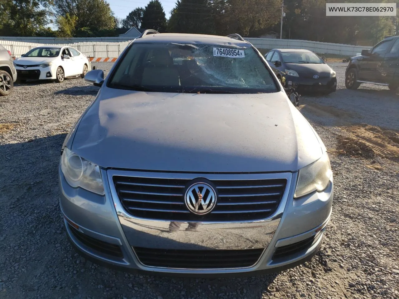 2008 Volkswagen Passat Wagon Komfort VIN: WVWLK73C78E062970 Lot: 76408954