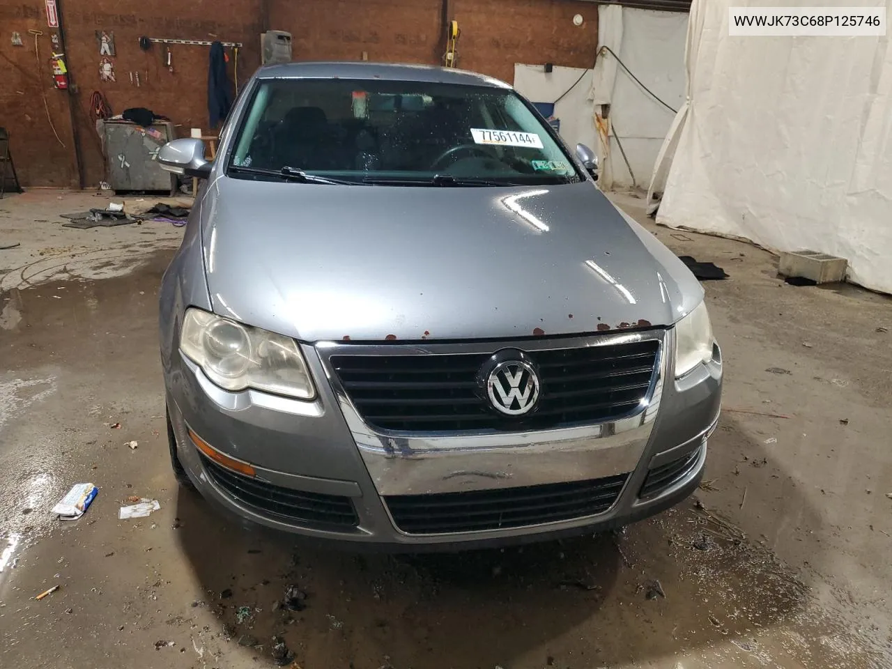 2008 Volkswagen Passat Turbo VIN: WVWJK73C68P125746 Lot: 77561144