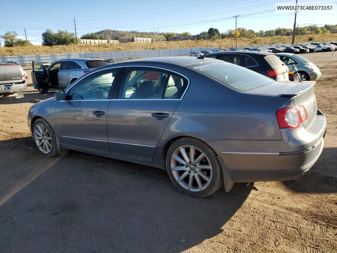 2008 Volkswagen Passat Vr6 4Motion VIN: WVWDU73C48E073357 Lot: 77601794