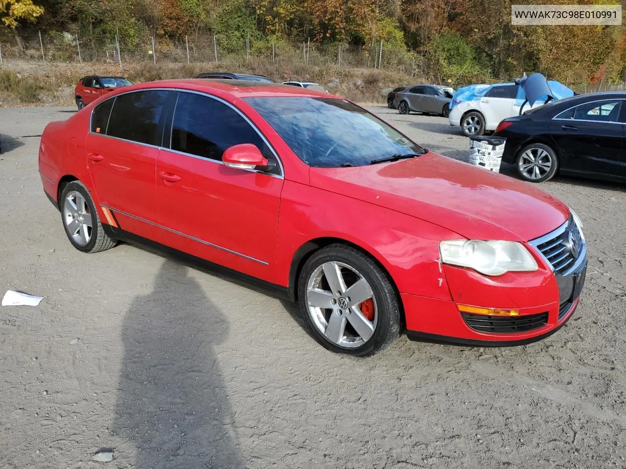 WVWAK73C98E010991 2008 Volkswagen Passat Komfort