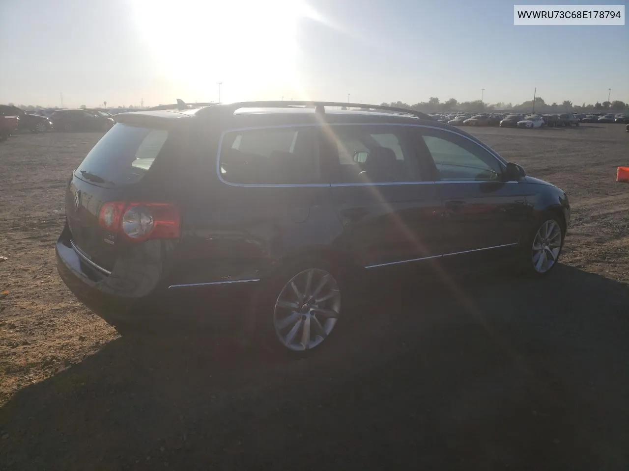 WVWRU73C68E178794 2008 Volkswagen Passat Wagon Vr6 4Motion