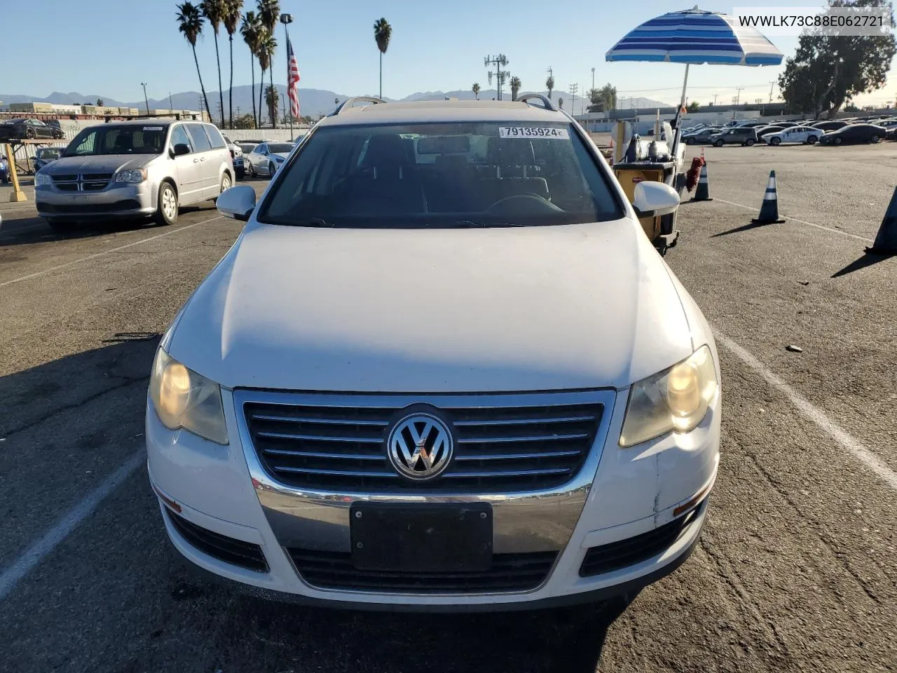 2008 Volkswagen Passat Wagon Komfort VIN: WVWLK73C88E062721 Lot: 79135924