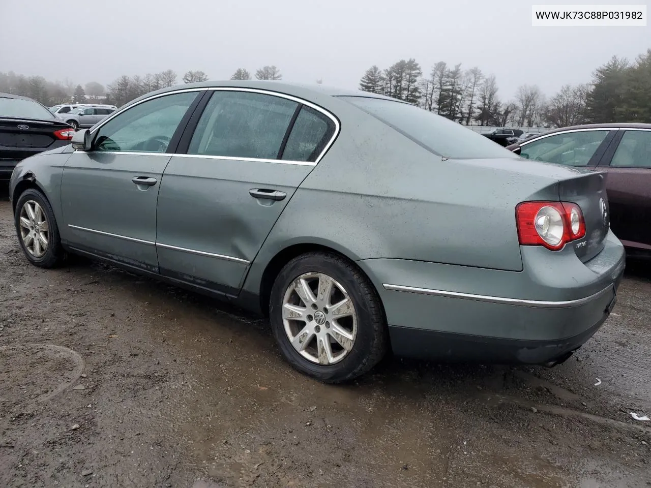 2008 Volkswagen Passat Turbo VIN: WVWJK73C88P031982 Lot: 81484703