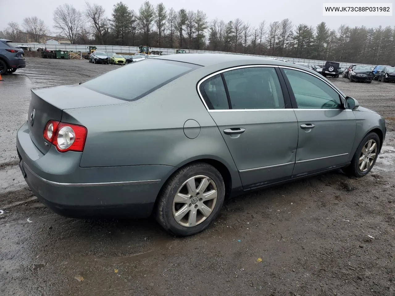 2008 Volkswagen Passat Turbo VIN: WVWJK73C88P031982 Lot: 81484703