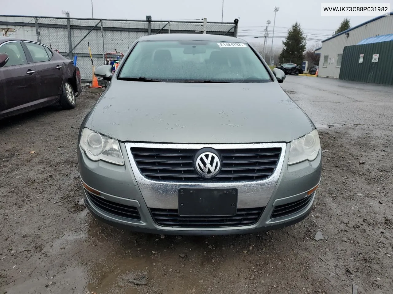 2008 Volkswagen Passat Turbo VIN: WVWJK73C88P031982 Lot: 81484703