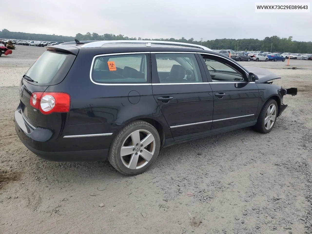 WVWXK73C29E089643 2009 Volkswagen Passat Wagon Turbo