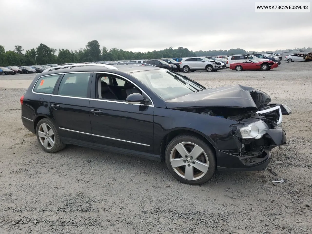 WVWXK73C29E089643 2009 Volkswagen Passat Wagon Turbo