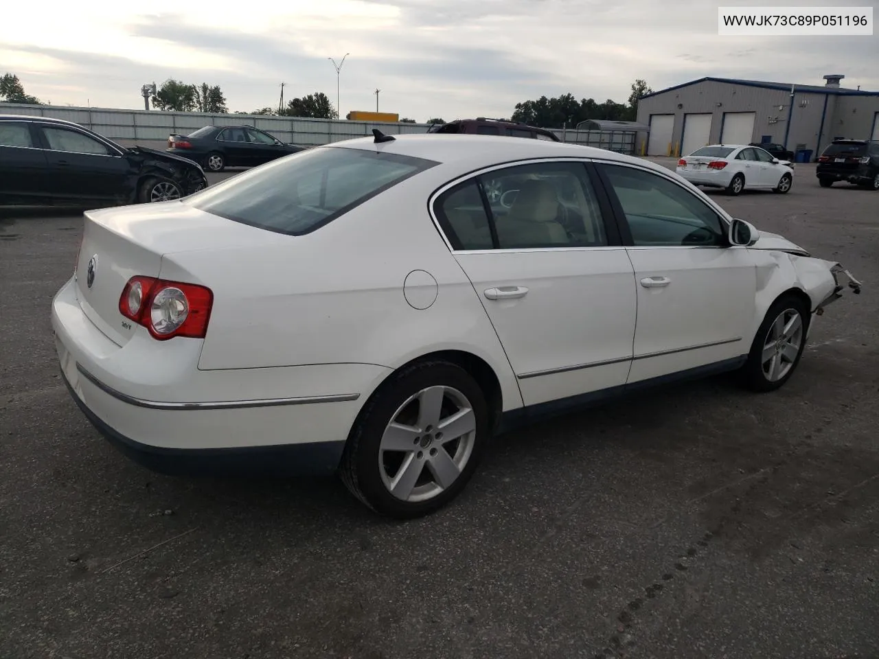 2009 Volkswagen Passat Turbo VIN: WVWJK73C89P051196 Lot: 70368954