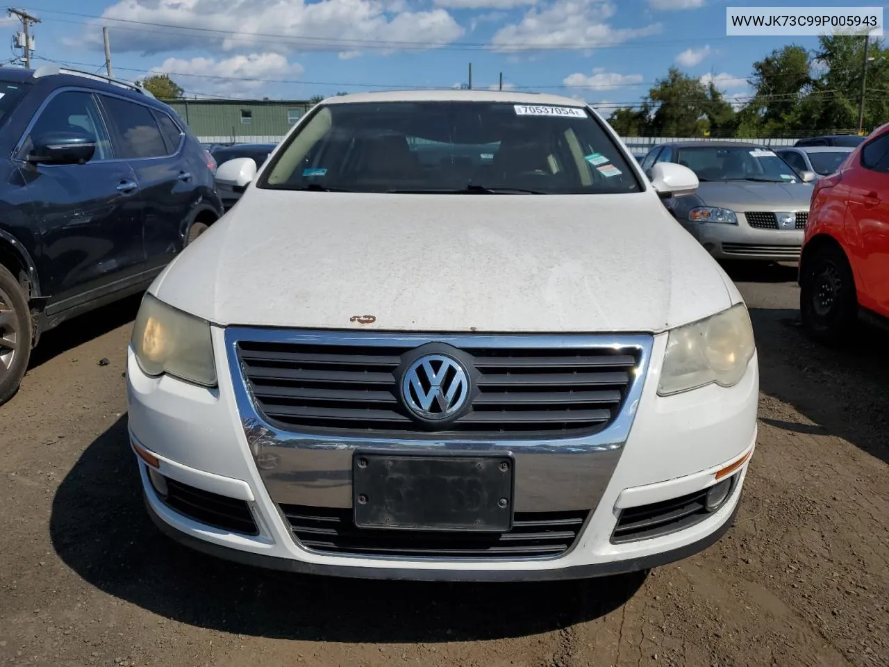 2009 Volkswagen Passat Turbo VIN: WVWJK73C99P005943 Lot: 70537054