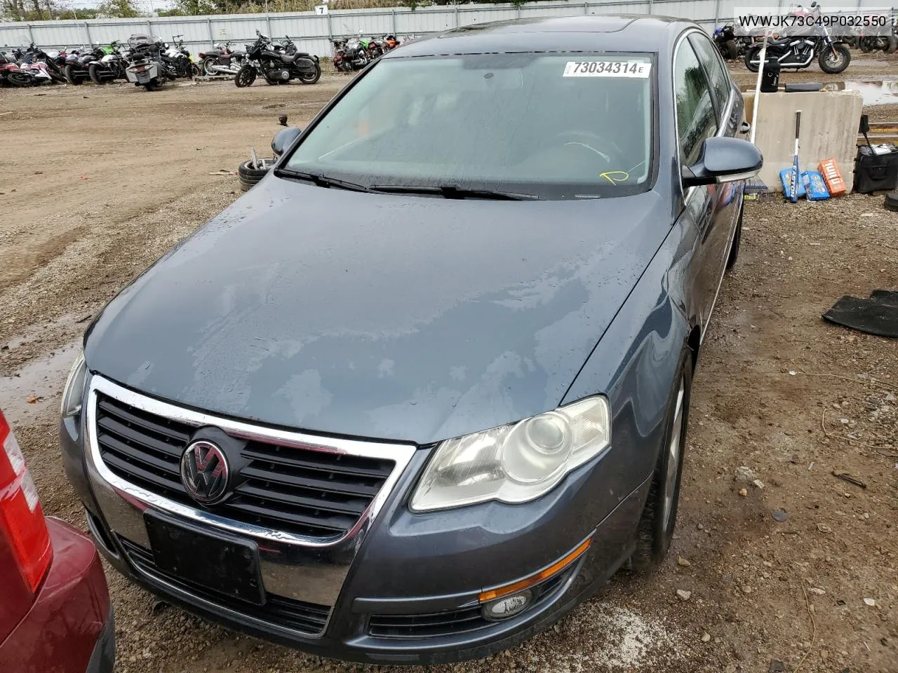 2009 Volkswagen Passat Turbo VIN: WVWJK73C49P032550 Lot: 73034314