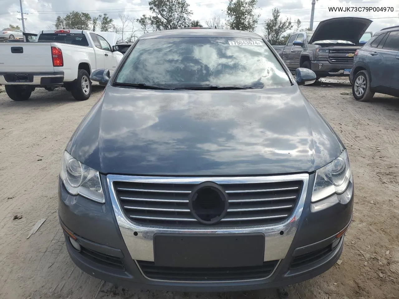 2009 Volkswagen Passat Turbo VIN: WVWJK73C79P004970 Lot: 75043674