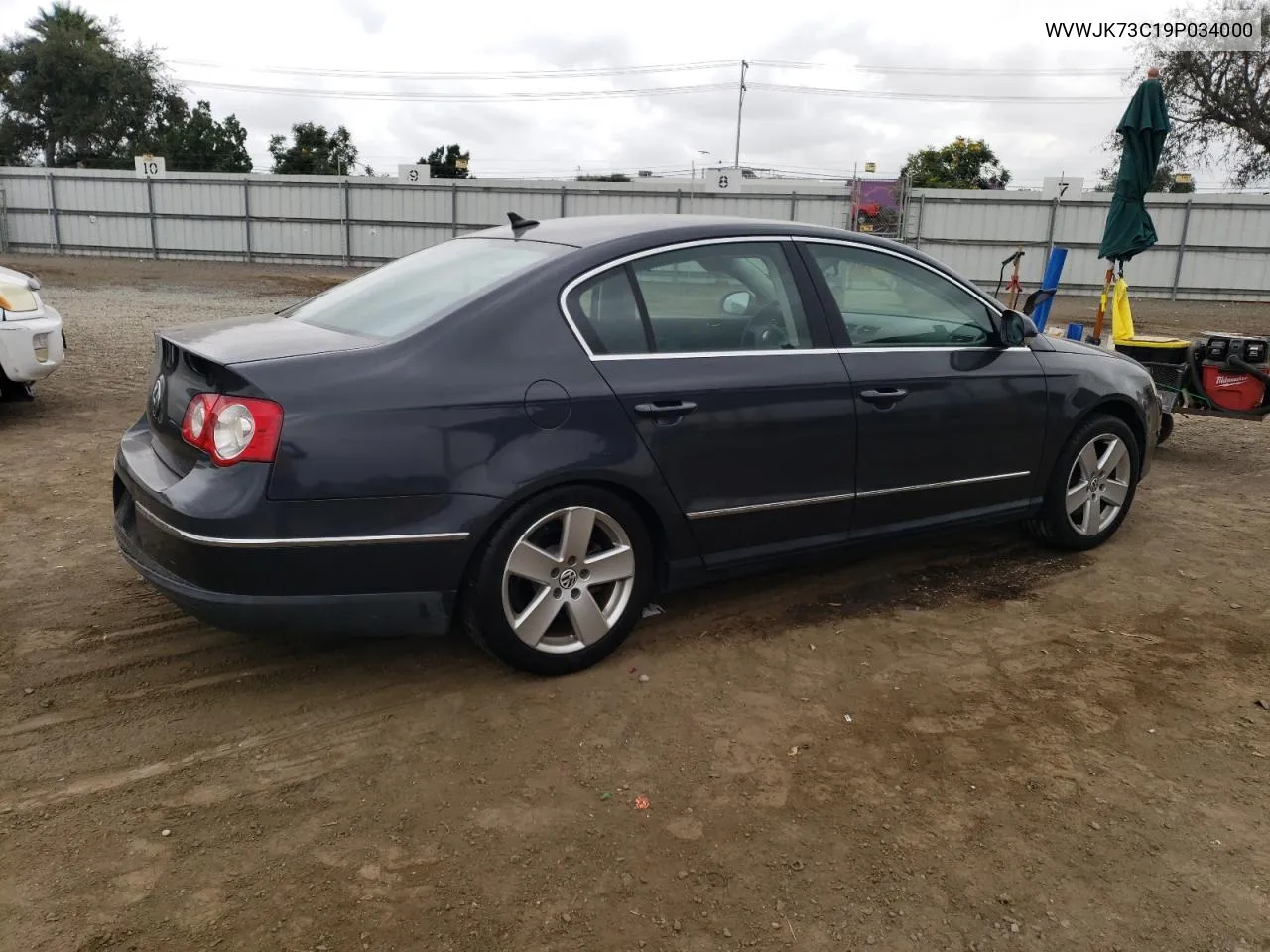 2009 Volkswagen Passat Turbo VIN: WVWJK73C19P034000 Lot: 76606164