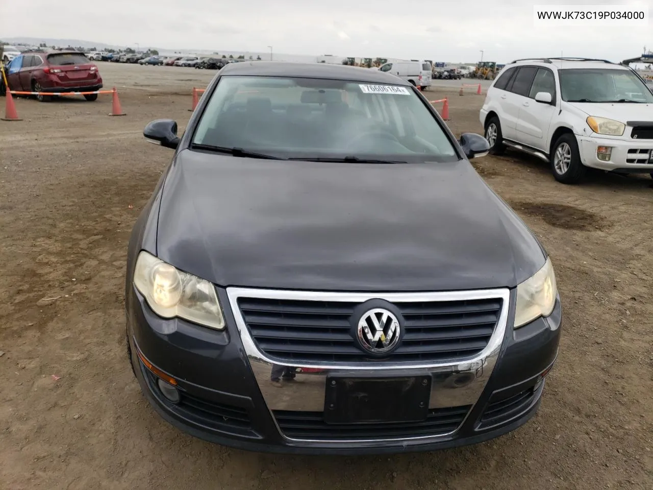 2009 Volkswagen Passat Turbo VIN: WVWJK73C19P034000 Lot: 76606164