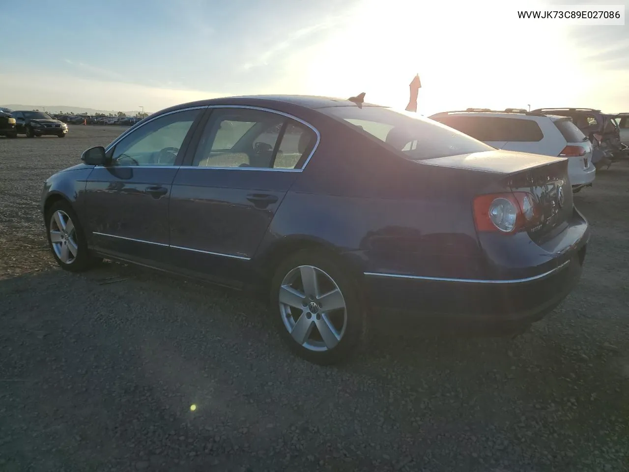 WVWJK73C89E027086 2009 Volkswagen Passat Turbo