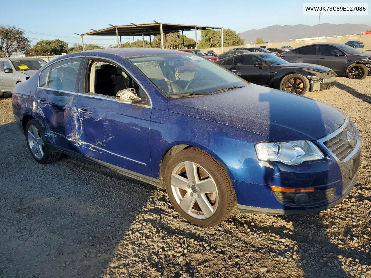 WVWJK73C89E027086 2009 Volkswagen Passat Turbo