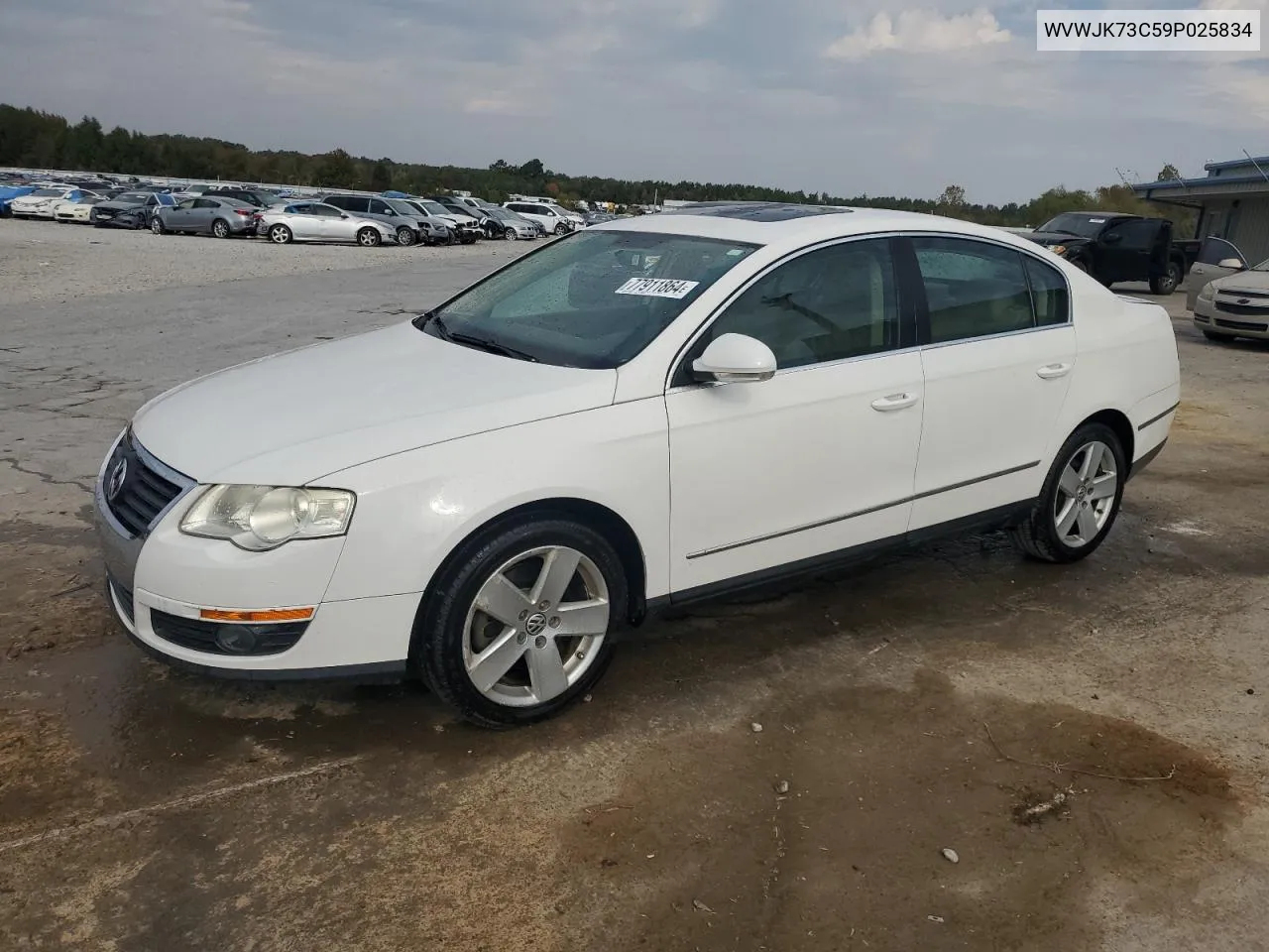 2009 Volkswagen Passat Turbo VIN: WVWJK73C59P025834 Lot: 77911864