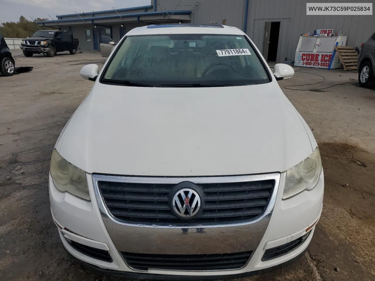 2009 Volkswagen Passat Turbo VIN: WVWJK73C59P025834 Lot: 77911864