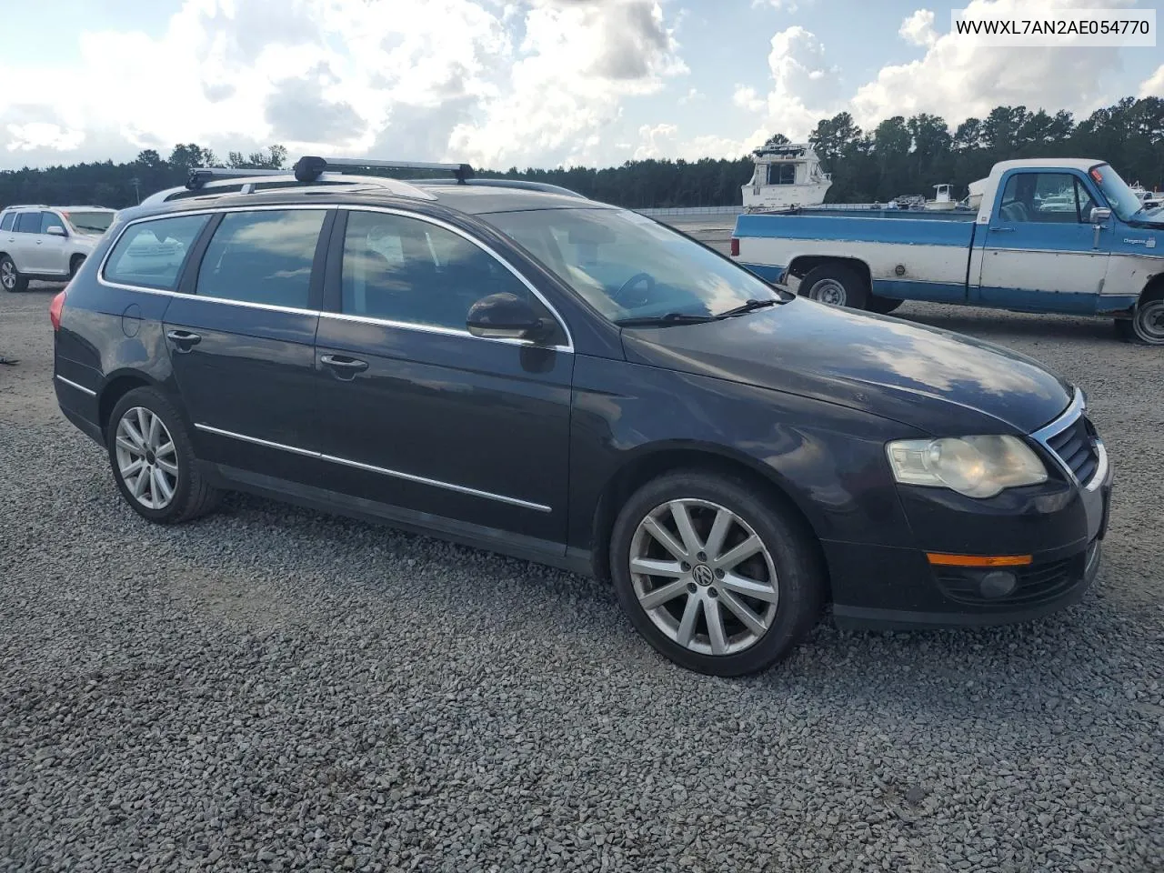 2010 Volkswagen Passat Komfort VIN: WVWXL7AN2AE054770 Lot: 71562074