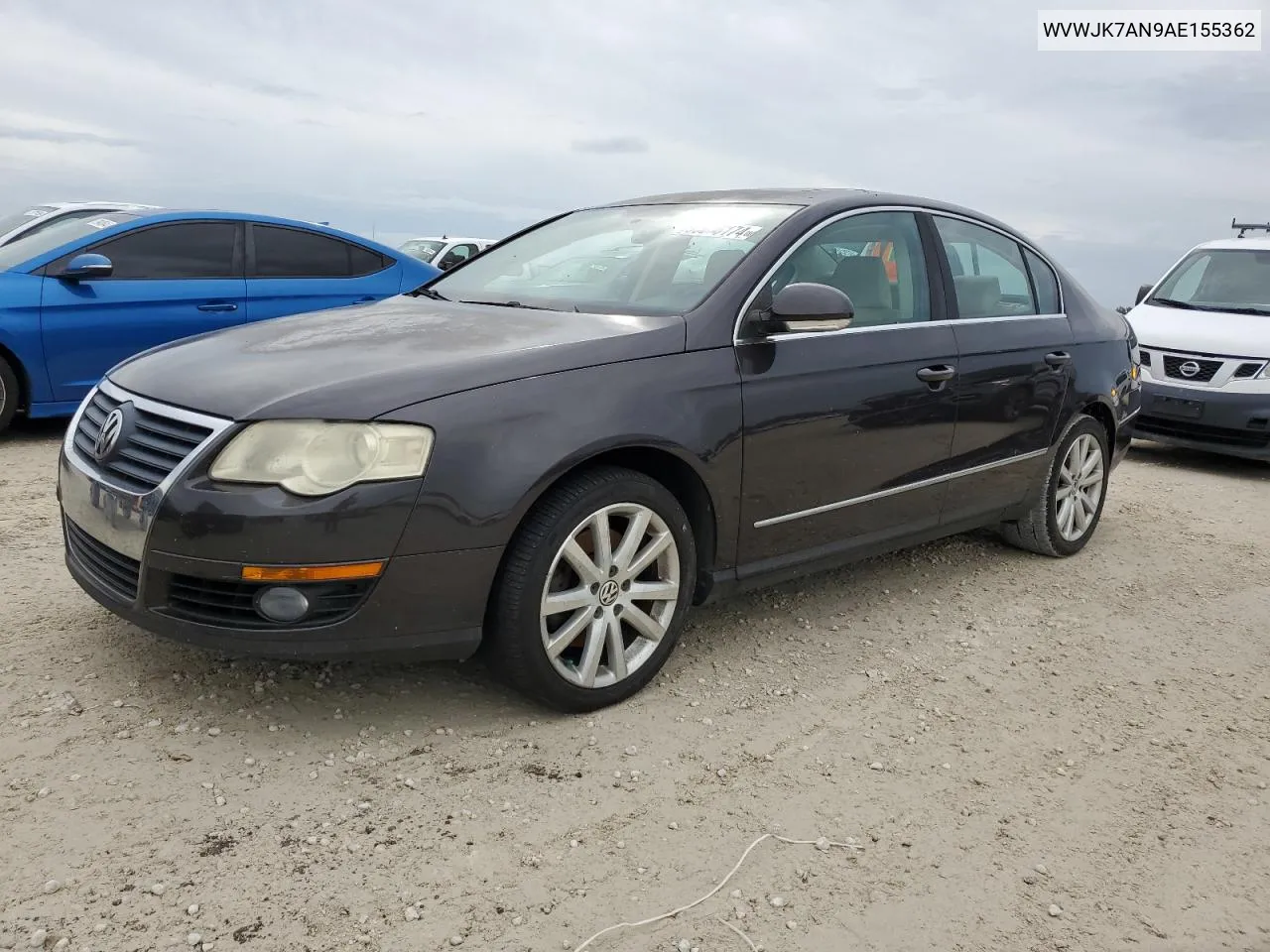 2010 Volkswagen Passat Komfort VIN: WVWJK7AN9AE155362 Lot: 80056174