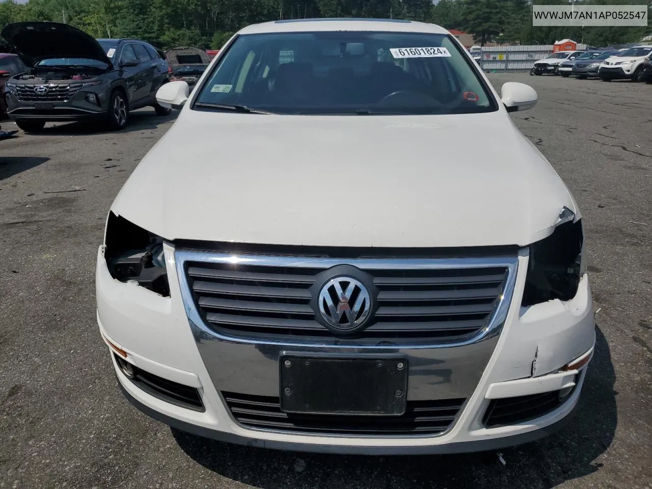 2010 Volkswagen Passat Komfort VIN: WVWJM7AN1AP052547 Lot: 80516694