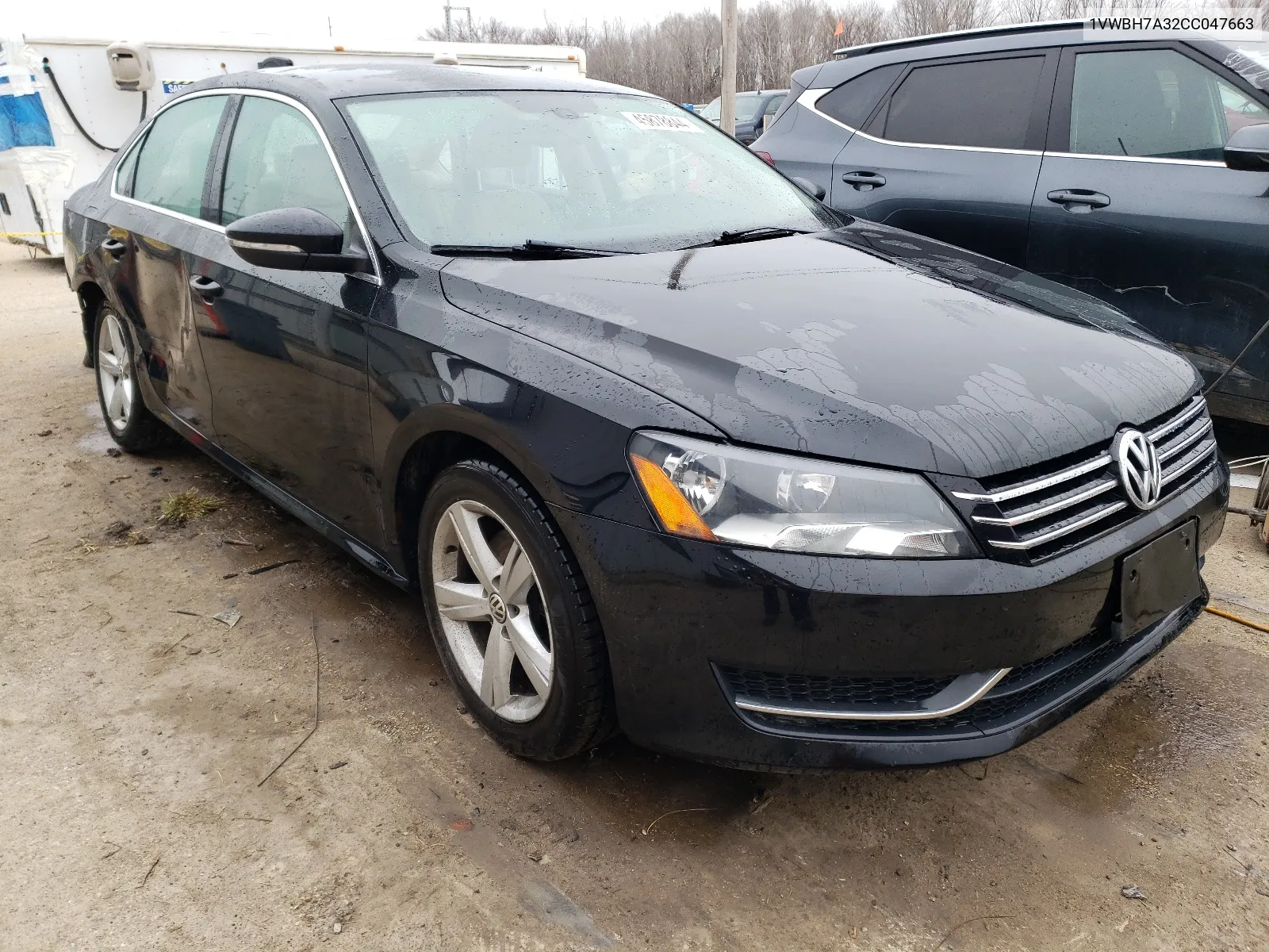 1VWBH7A32CC047663 2012 Volkswagen Passat Se