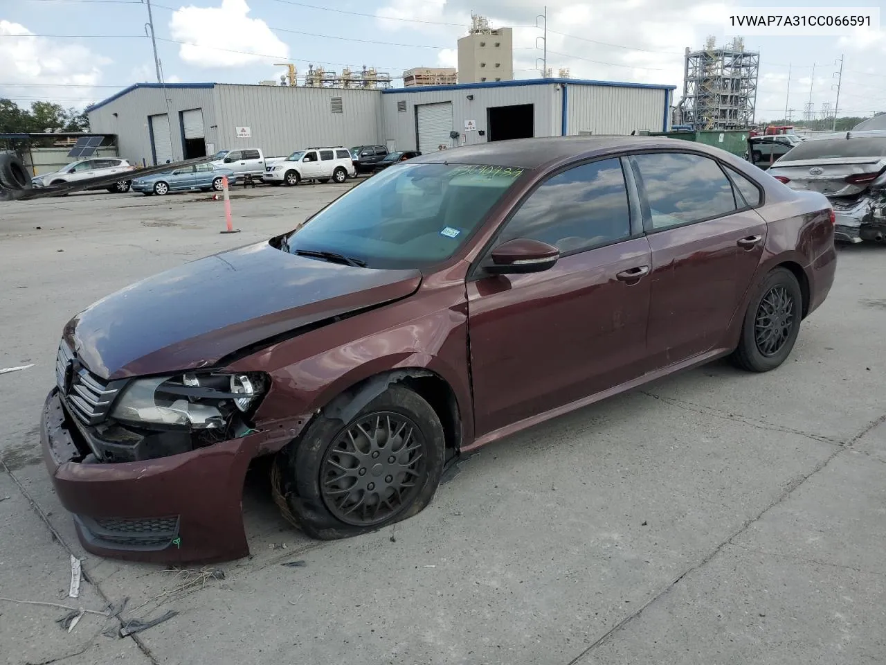 1VWAP7A31CC066591 2012 Volkswagen Passat S