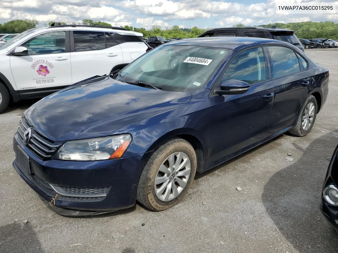 1VWAP7A36CC015295 2012 Volkswagen Passat S