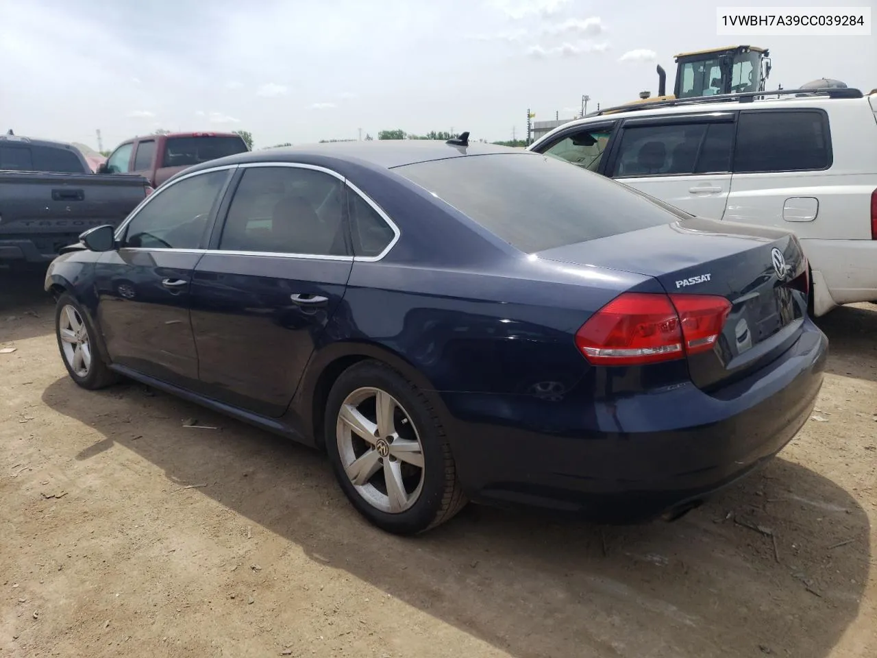 1VWBH7A39CC039284 2012 Volkswagen Passat Se