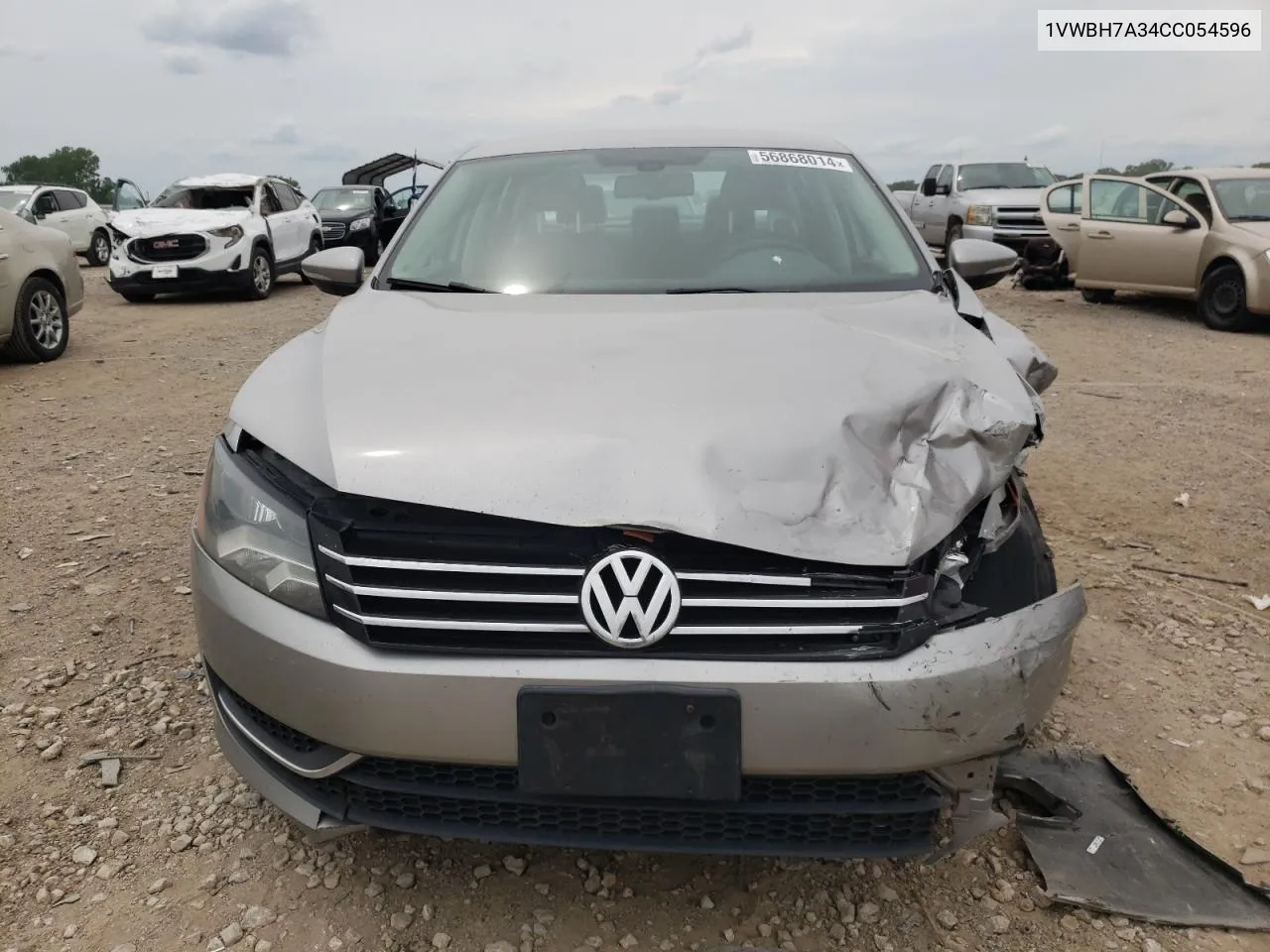 1VWBH7A34CC054596 2012 Volkswagen Passat Se