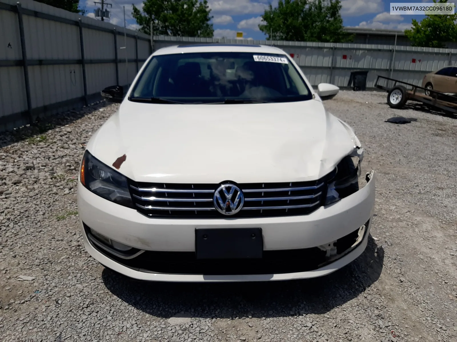 1VWBM7A32CC096180 2012 Volkswagen Passat Se