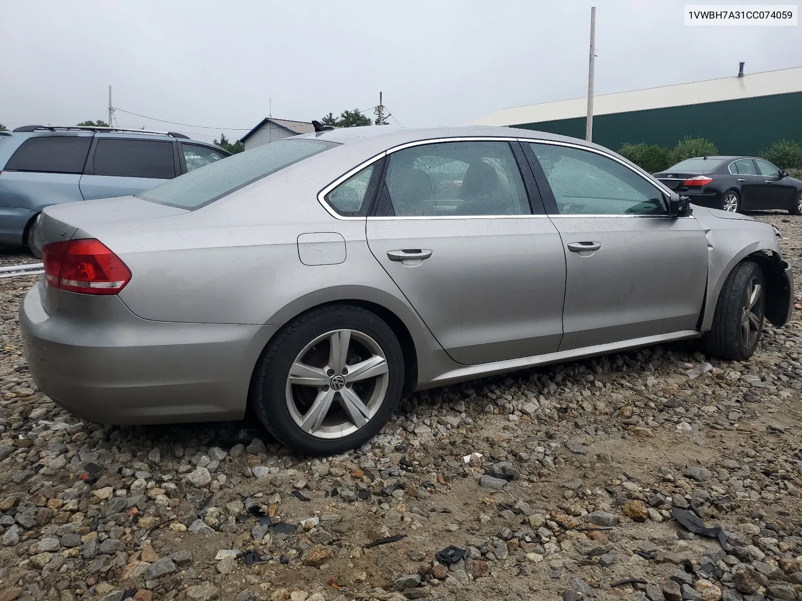 1VWBH7A31CC074059 2012 Volkswagen Passat Se