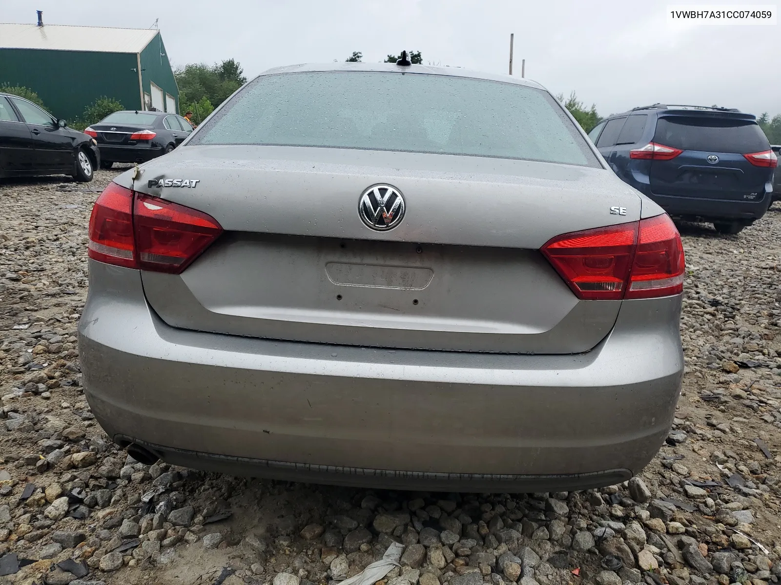 1VWBH7A31CC074059 2012 Volkswagen Passat Se