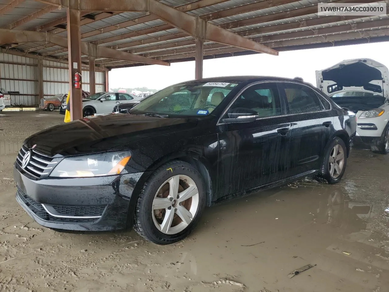 1VWBH7A34CC030010 2012 Volkswagen Passat Se