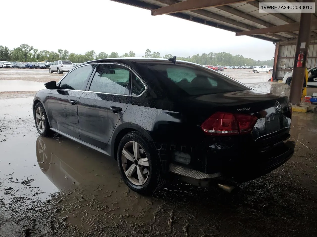 2012 Volkswagen Passat Se VIN: 1VWBH7A34CC030010 Lot: 64884754