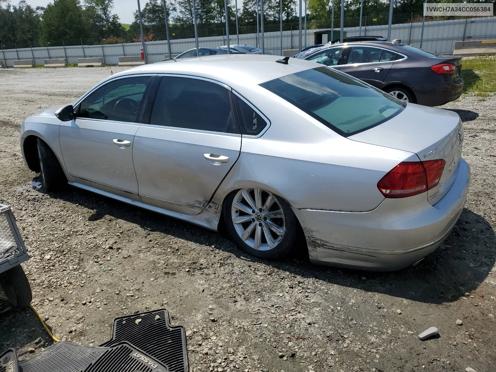 1VWCH7A34CC056384 2012 Volkswagen Passat Sel