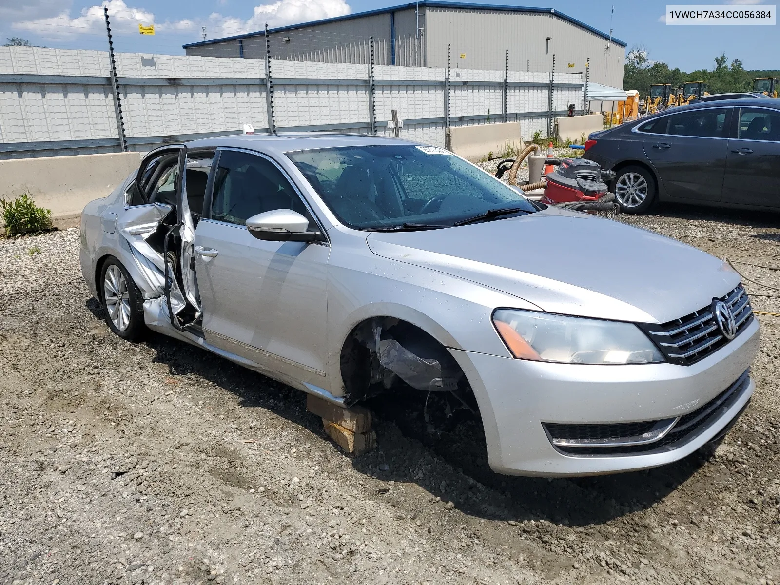 1VWCH7A34CC056384 2012 Volkswagen Passat Sel