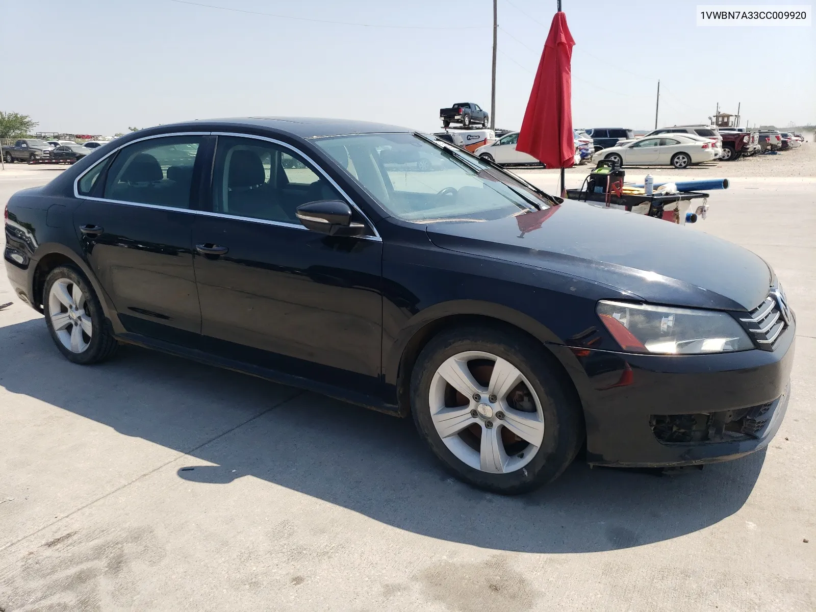 1VWBN7A33CC009920 2012 Volkswagen Passat Se