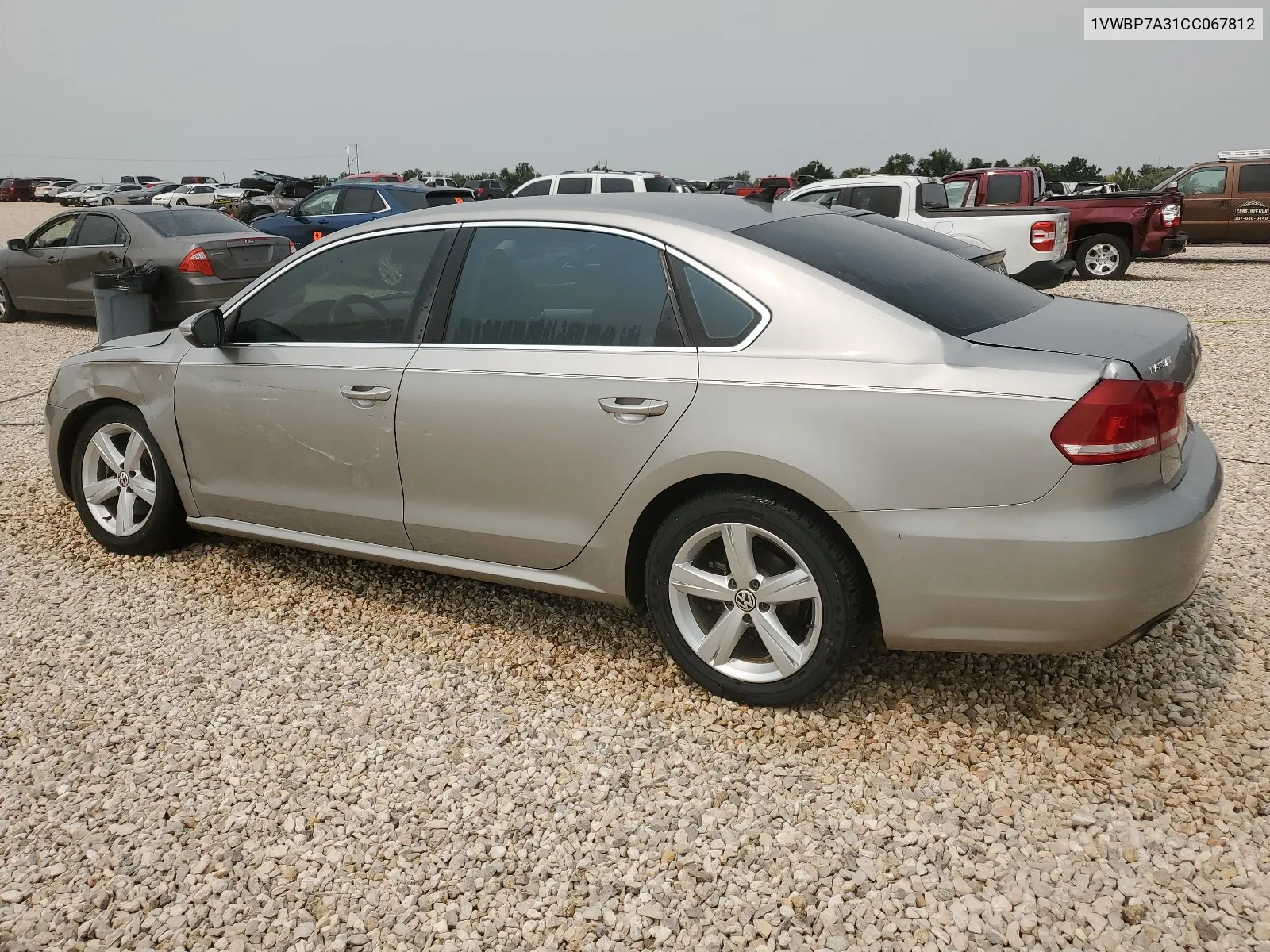 1VWBP7A31CC067812 2012 Volkswagen Passat Se