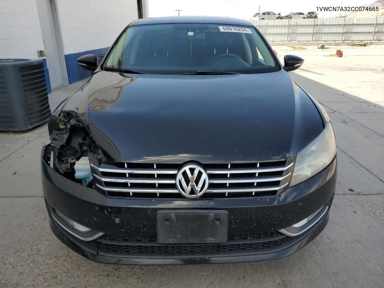 1VWCN7A32CC074665 2012 Volkswagen Passat Sel