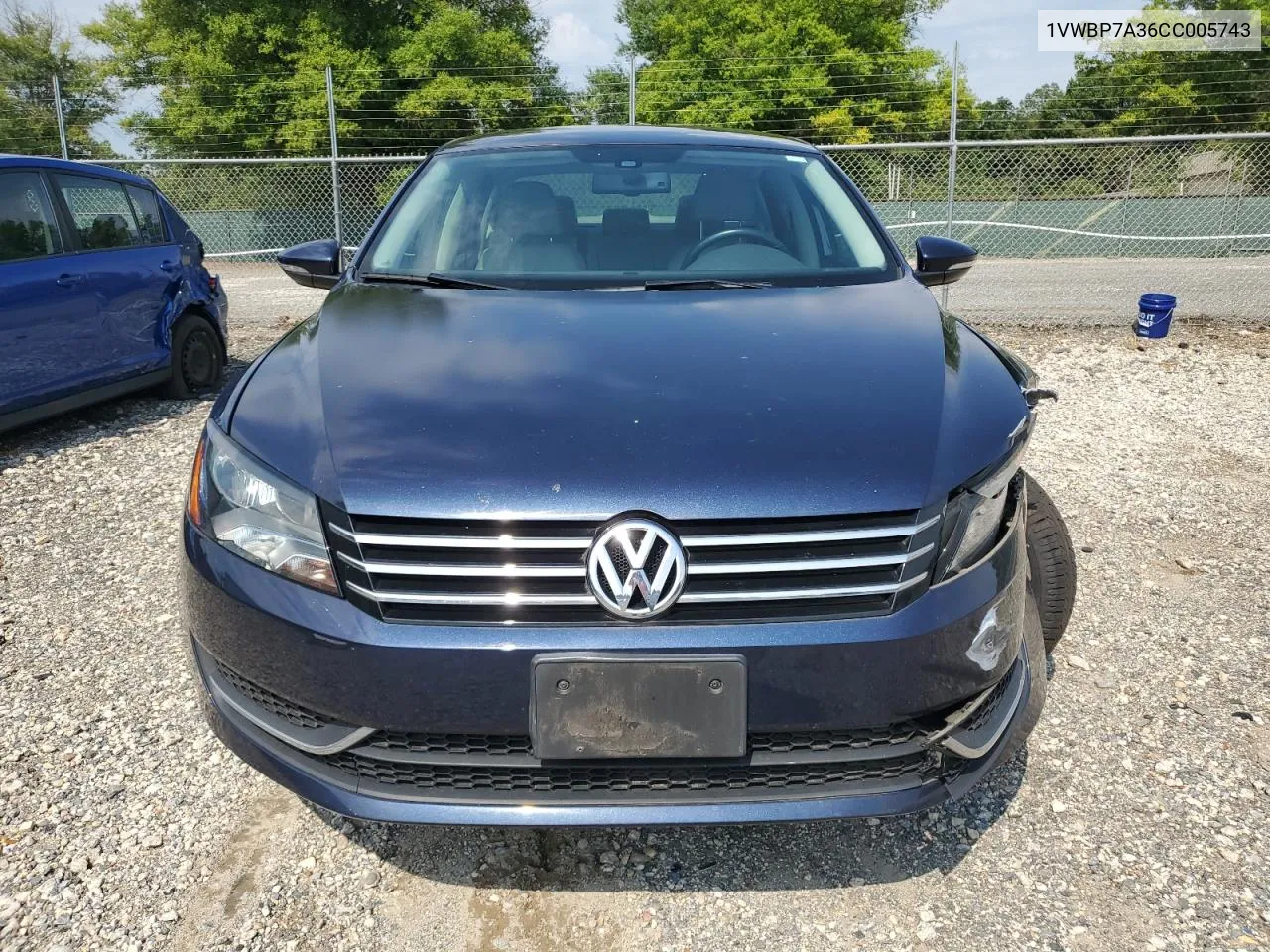 1VWBP7A36CC005743 2012 Volkswagen Passat Se