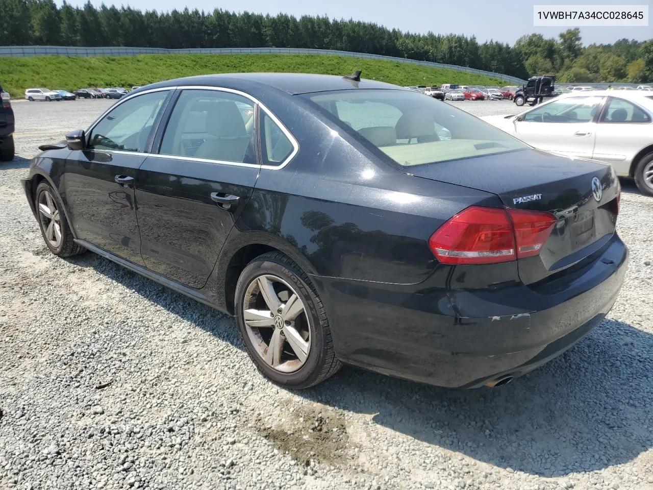 1VWBH7A34CC028645 2012 Volkswagen Passat Se