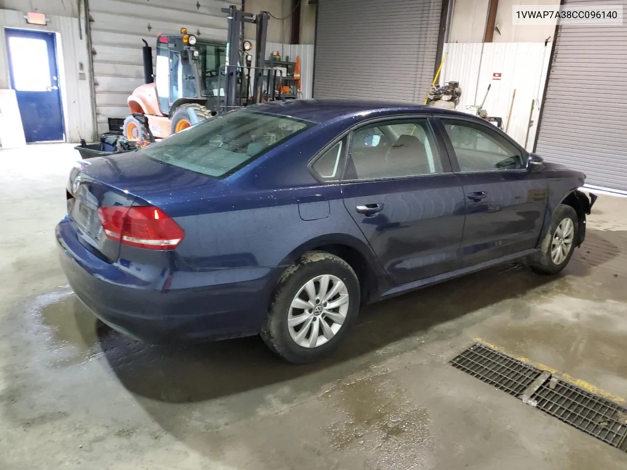 2012 Volkswagen Passat S VIN: 1VWAP7A38CC096140 Lot: 69927684