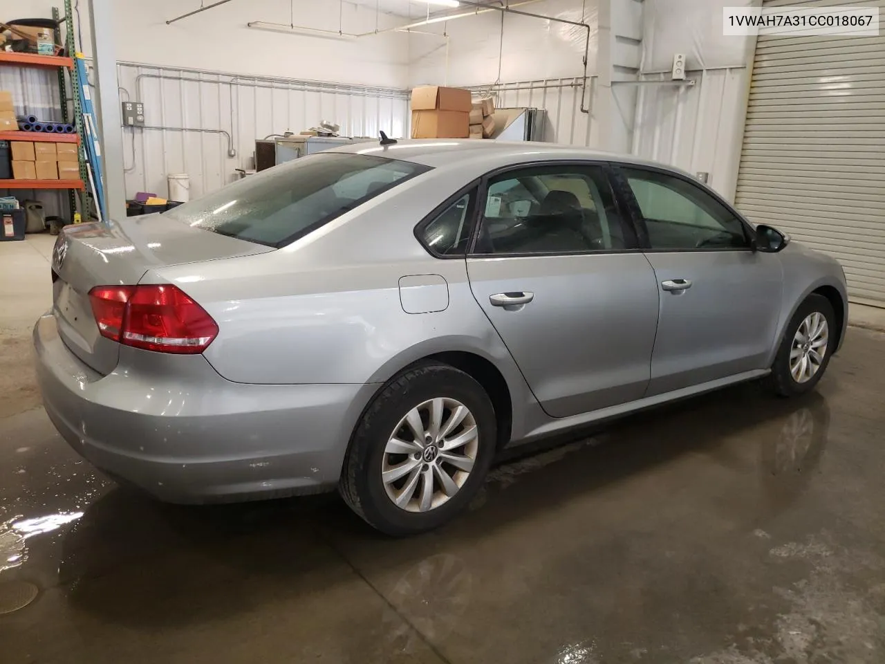 2012 Volkswagen Passat S VIN: 1VWAH7A31CC018067 Lot: 70871864